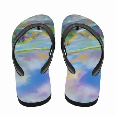 Men Earth Of Colors Series A Flip Flop Slippers