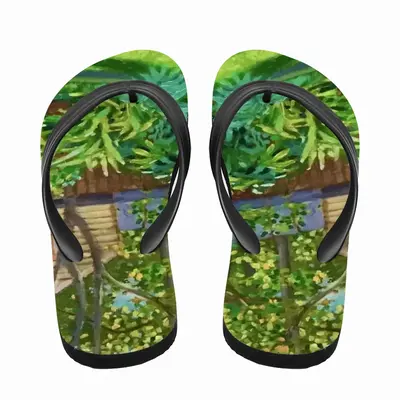 Men My Backyard Flip Flop Slippers