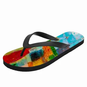 Men Art Field I Flip Flop Slippers