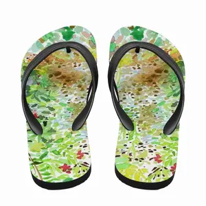 Men Giverney Watercolor I Flip Flop Slippers