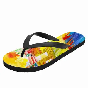 Men House By The River Flip Flop Slippers