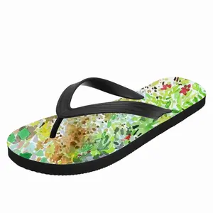 Men Giverney Watercolor I Flip Flop Slippers