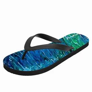 Men Water Reflections Flip Flop Slippers