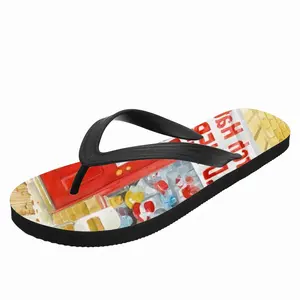 Men Church Hats Sold Here Flip Flop Slippers