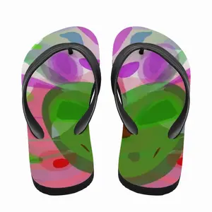 Men Abstractionation Flip Flop Slippers