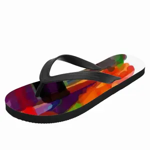 Men Purple Red Flip Flop Slippers