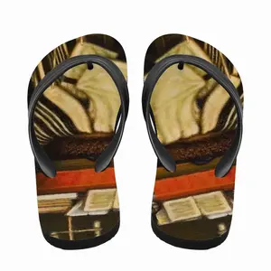 Men Morning Of Hasid Flip Flop Slippers