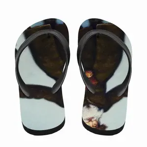 Men Rabbi From Old Galicia Flip Flop Slippers