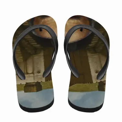 Men Four Hundred Shekels Of Silver Flip Flop Slippers