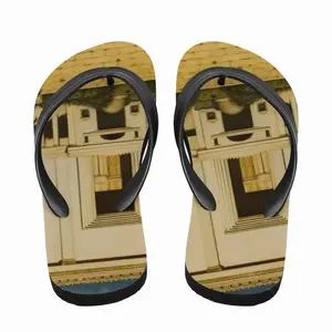 Men Old Jerusalem The Third Themple Flip Flop Slippers