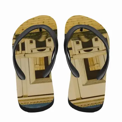 Men Old Jerusalem The Third Themple Flip Flop Slippers