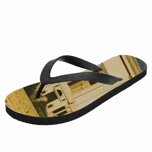 Men Old Jerusalem The Third Themple Flip Flop Slippers