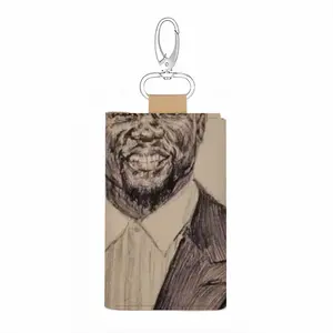 Kevin Hart Portrait Leather Key Bag