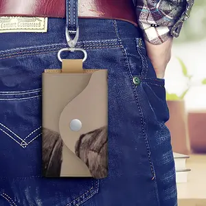 Kevin Hart Portrait Leather Key Bag