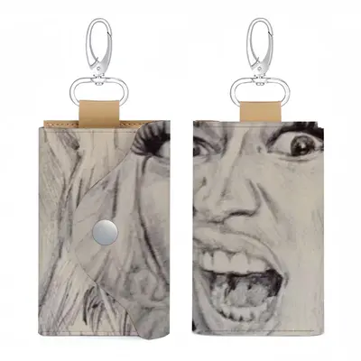 Nicki Minaj Portrait Leather Key Bag