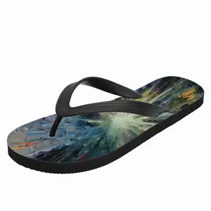 Men Chaos In The Space Flip Flop Slippers