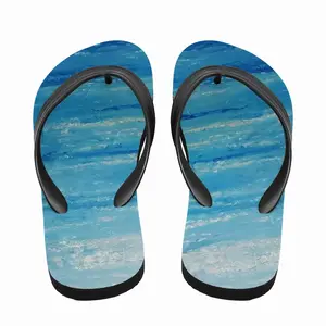 Men Blue Sky Blue Ocean Flip Flop Slippers