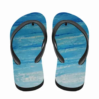 Men Blue Sky Blue Ocean Flip Flop Slippers