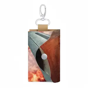 I Dont Want To Set The World On Fire (But Ill Watch It Burn) Leather Key Bag