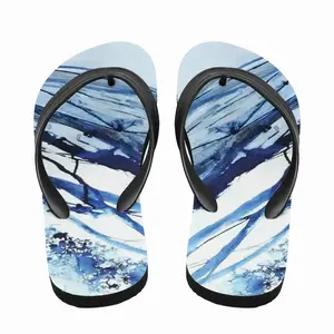 Men Abstraction Vibration I Flip Flop Slippers