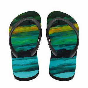 Men Toward The Infinity Flip Flop Slippers