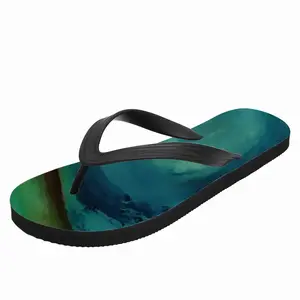 Men Where Is The World Going ? Flip Flop Slippers