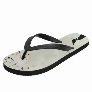 Men Black Canal Flip Flop Slippers