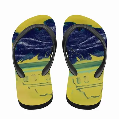 Men Trieste Adriatic Sea Flip Flop Slippers