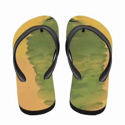 Men On Green Dolphin Stree Flip Flop Slippers