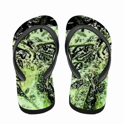 Men Botanic Plastic Flip Flop Slippers