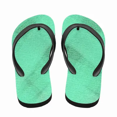 Men Run Through The Jungle Flip Flop Slippers