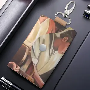 Joseph And Jesus Leather Key Bag