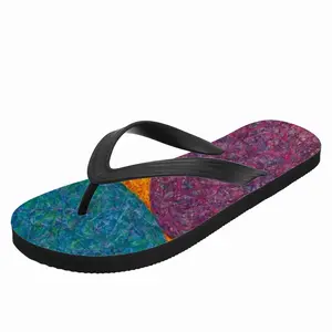 Men On Paper #30 Flip Flop Slippers