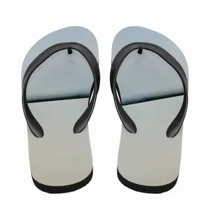 Men Charcoal White No 1 Series 4 Flip Flop Slippers