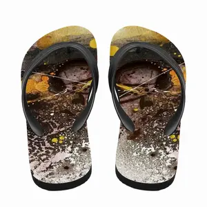 Men Rust Q Flip Flop Slippers