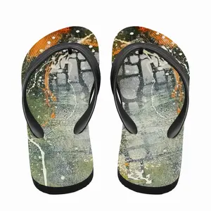 Men Miniature E Flip Flop Slippers