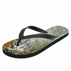 Men Miniature E Flip Flop Slippers