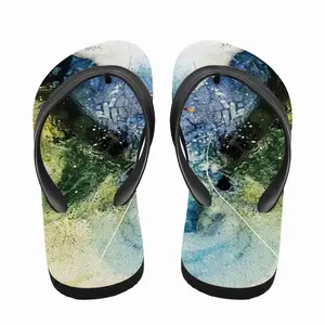 Men Rainbow Studies Number 3 Flip Flop Slippers