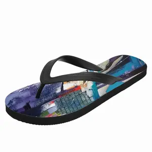 Men Maelstrom In Blue Flip Flop Slippers