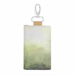 Mist On The Shore Leather Key Bag