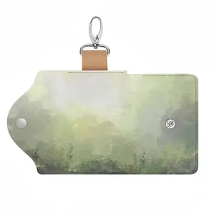 Mist On The Shore Leather Key Bag