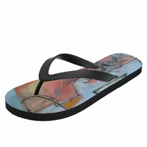 Men Angela Blue No 3 Flip Flop Slippers