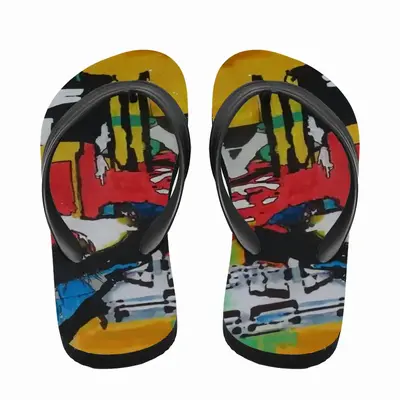 Men Art Flip Flop Slippers