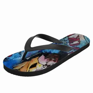 Men Belt Adjustment Flip Flop Slippers