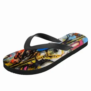 Men Jumping Flip Flop Slippers