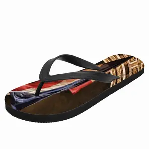 Men Die Flagge Senken Flip Flop Slippers