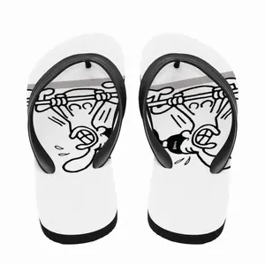 Men Lifting Love Flip Flop Slippers