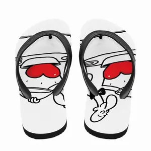 Men The Taste Of Love Flip Flop Slippers