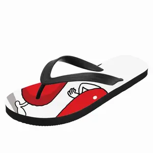 Men Love Shapes Flip Flop Slippers