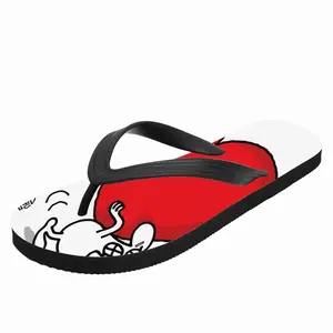 Men Heavy Love Flip Flop Slippers